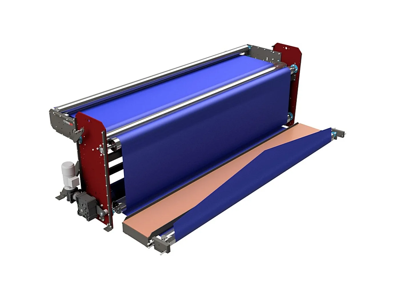 Warp feed device off loom warp tensioning system - 5
