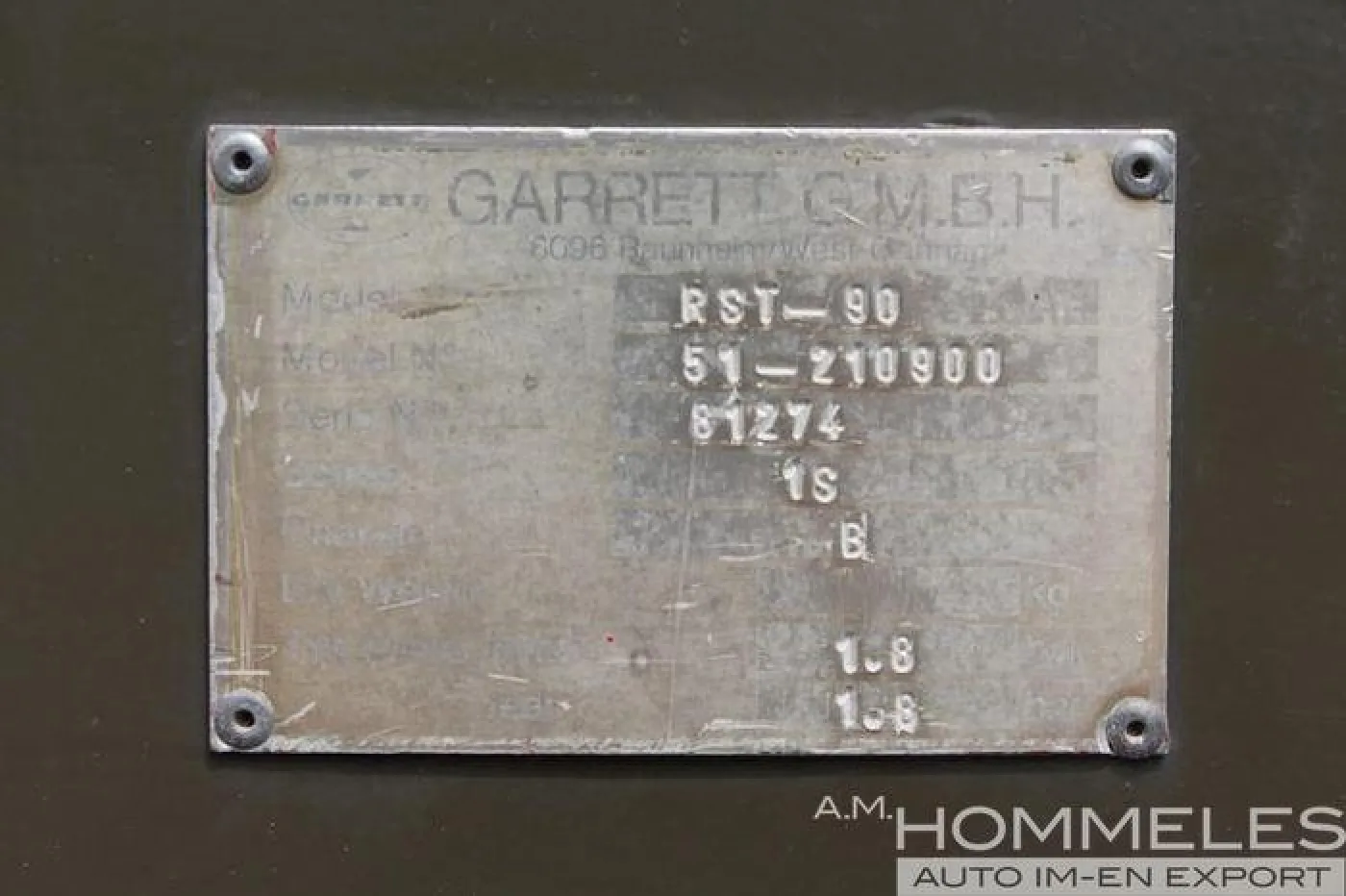 Garrett RST-90 - 8