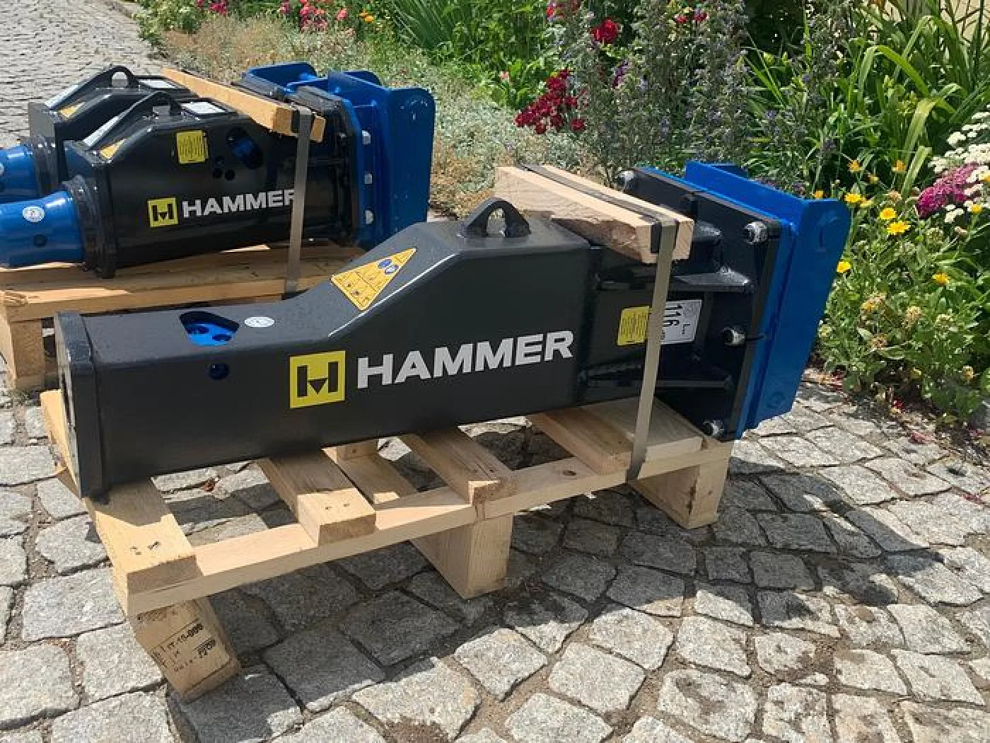 2022 Hammer HM100 Hydraulikhammer mit Lehnhoff MS01 Aufnahme - 3