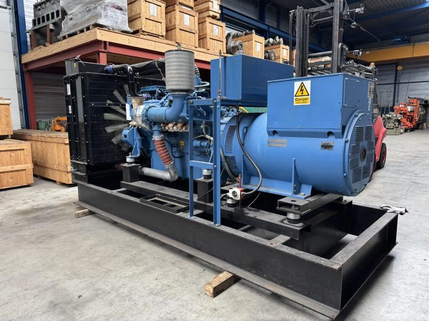 MTU 16V-2000 / MARELLI DIESEL GEN. SET 870 KVA - 2