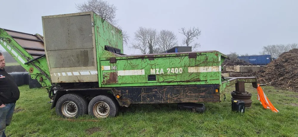 2007 Willibald MZA 2400 High-speed Green Waste Shredder