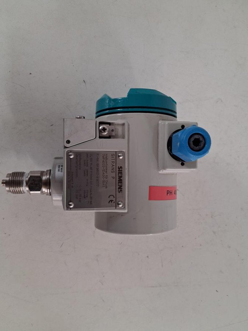 Siemens SITRANS P 7MF4022-1DA00-1BA1 Pressure Transmitter