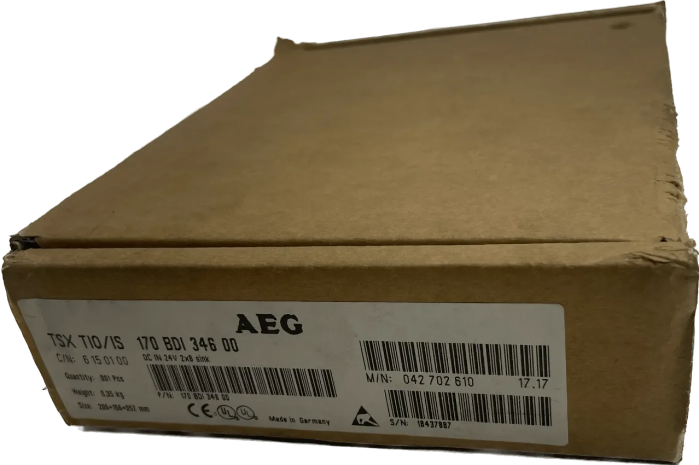 AEG Modicon 170 BDI 346 00 - 2