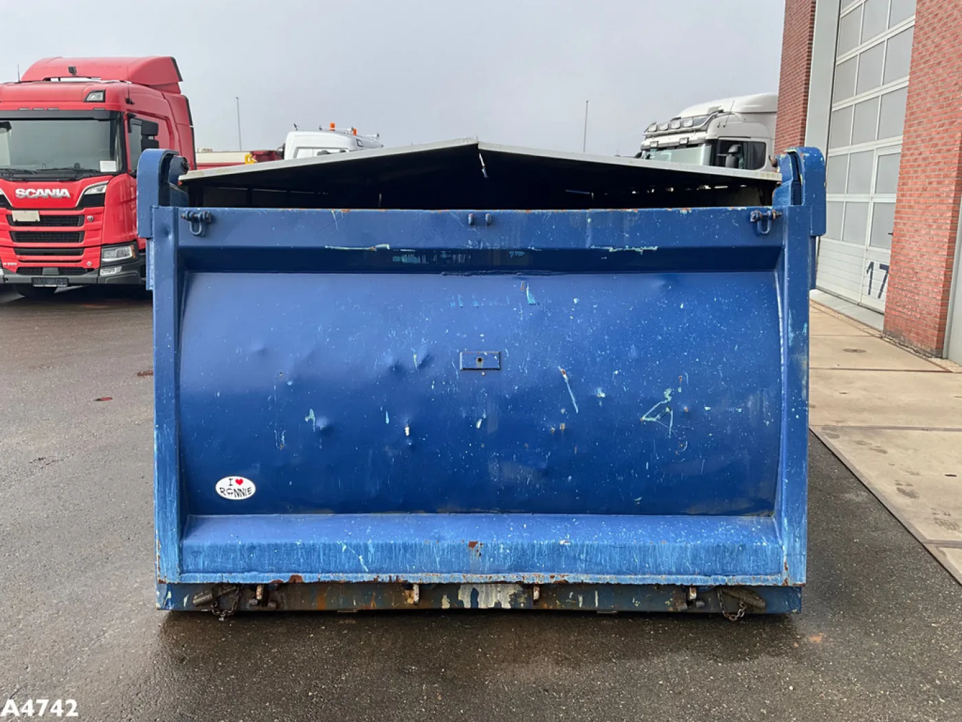 Container 23m³ met Hydraulische milieukleppen - 5
