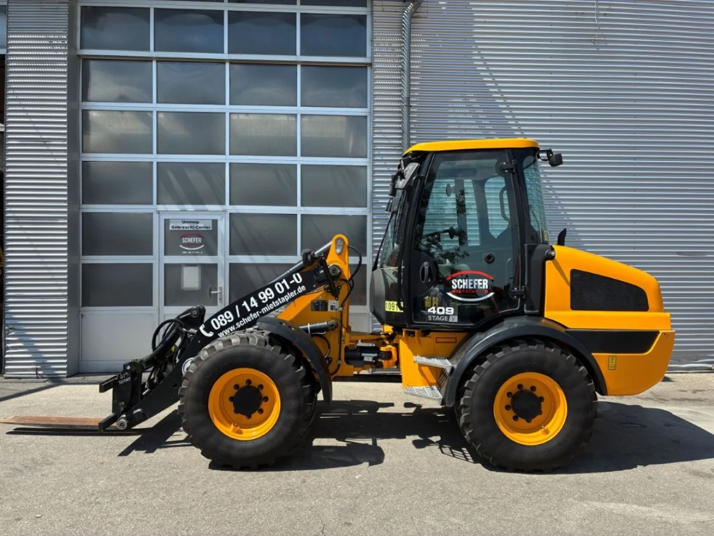 Frontstapler JCB 409 Kompaktradlader (2023) - 4