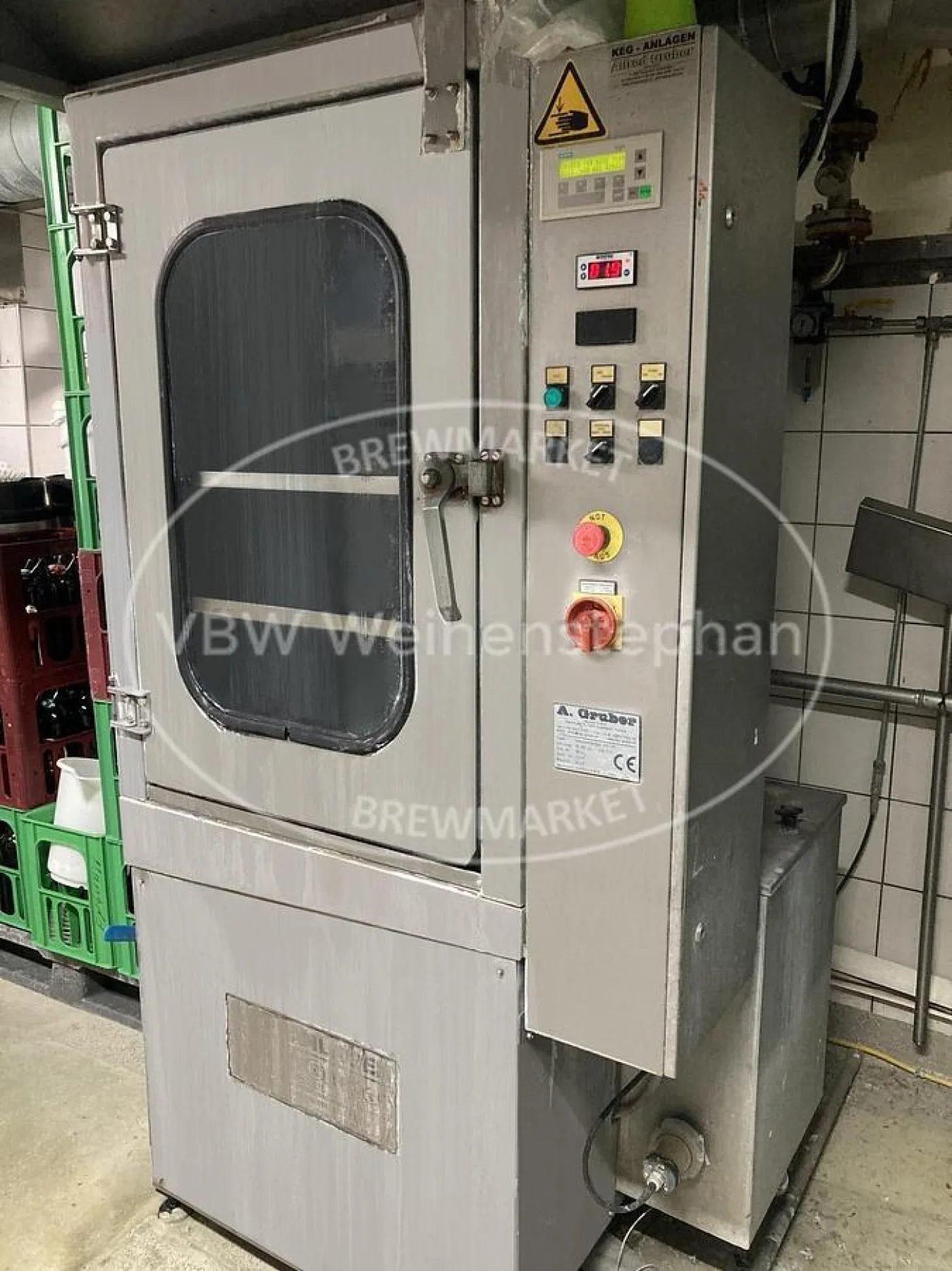 KEG outside washer / bottle washing machine - 4