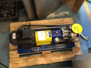 SEVEN BPQ 316 STAINLESS STEEL MECHANICAL SEAL CENTRIFUGAL PUMP