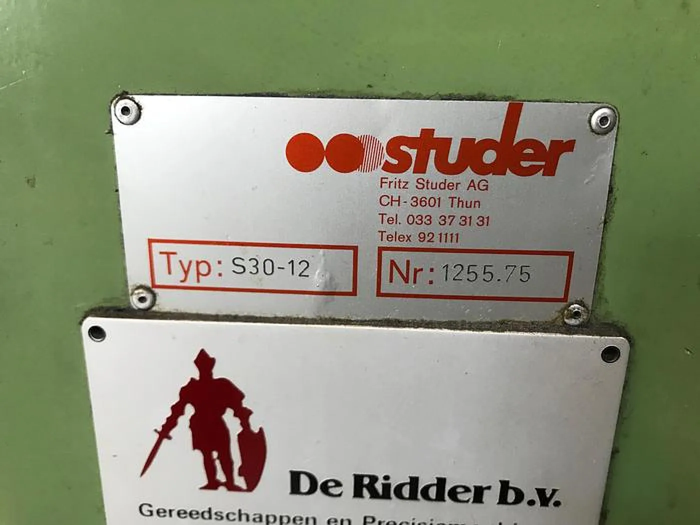 Studer S30-12 rondslijper - 8