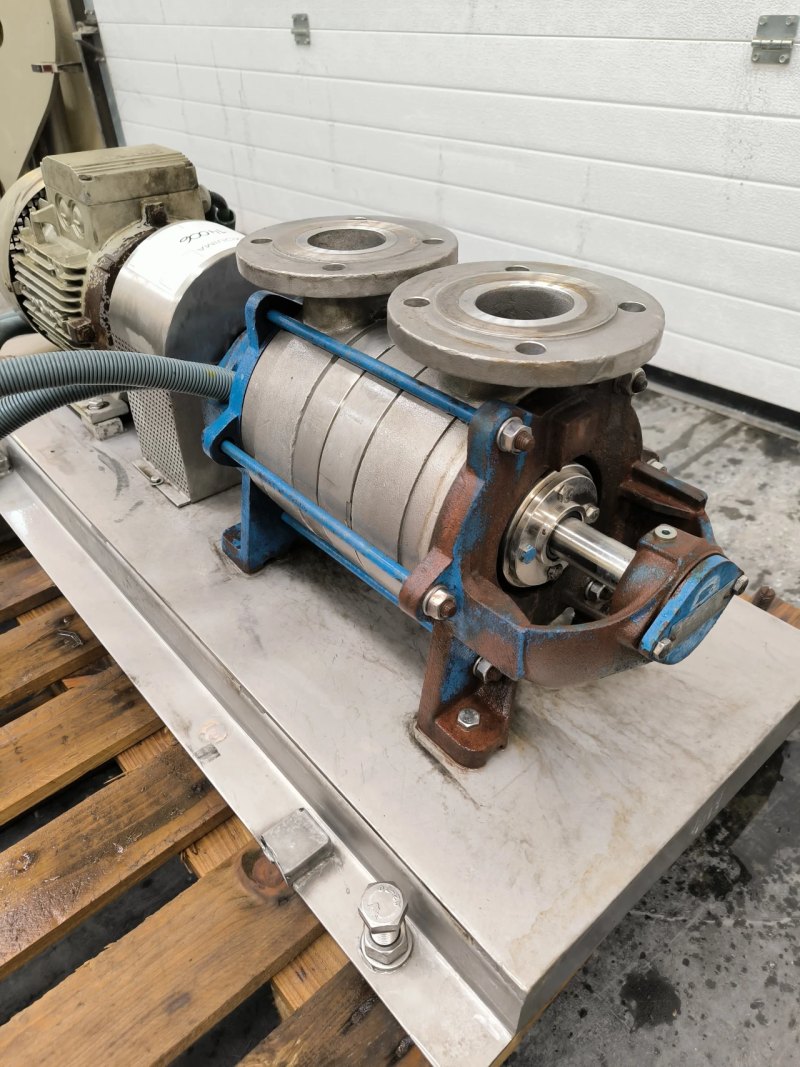 SELF-PRIMING SIDE CHANNEL CENTRIFUGAL PUMP TUCHENHAGEN 7.5 KW