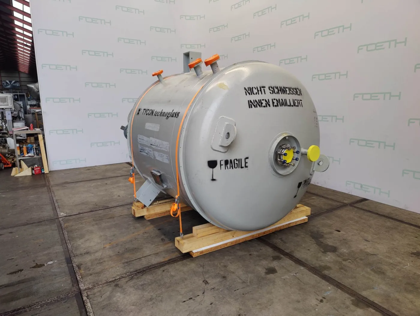 Tycon Italy BE4000 (20 bar) - Glass-lined Reactor - 5