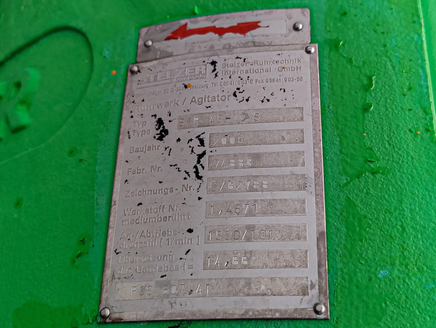 Hinke (bio) reactor 8000 Ltr - Bioreactor - 7