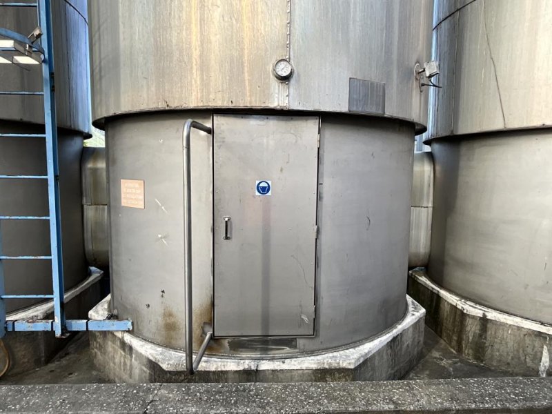 Chaudronnerie Tuyauterie Chaudronnerie Tuyauterie 37000 Litre Vertical Stainless Steel Storage Tank - T3