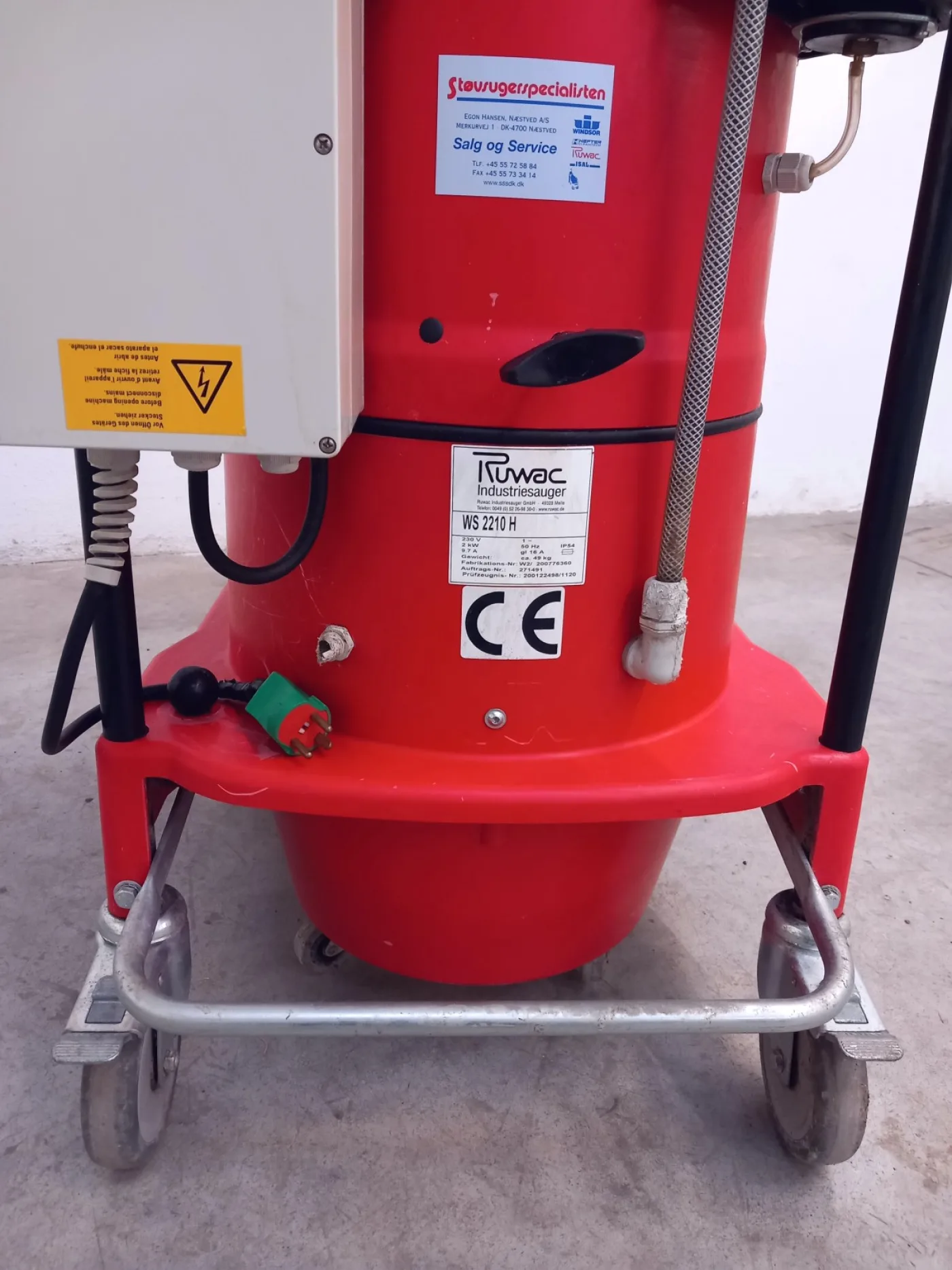 ASPIRATORE – RUWAC – MOD. WS 2210 H - 7