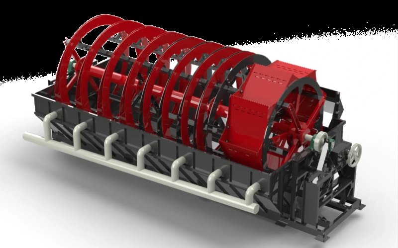 Bucket Wheel Sand Washer