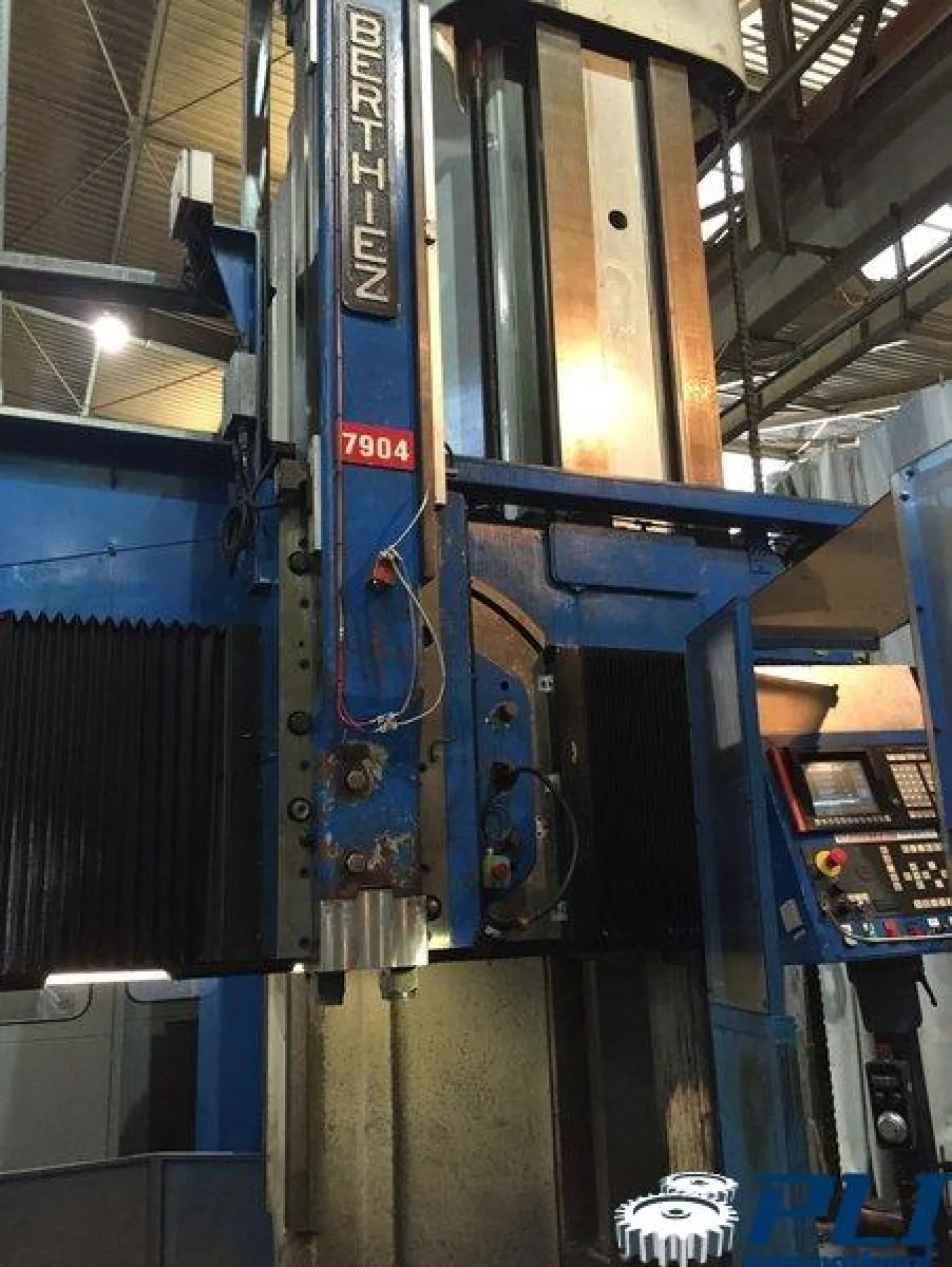 Vertical NC lathe with movable seat BERTHIEZ BM 225 - 3