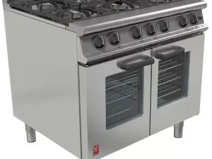 Falcon Dominator Plus Six Burner Propane Gas Fan Assisted Oven Range G3106 - islandcatering