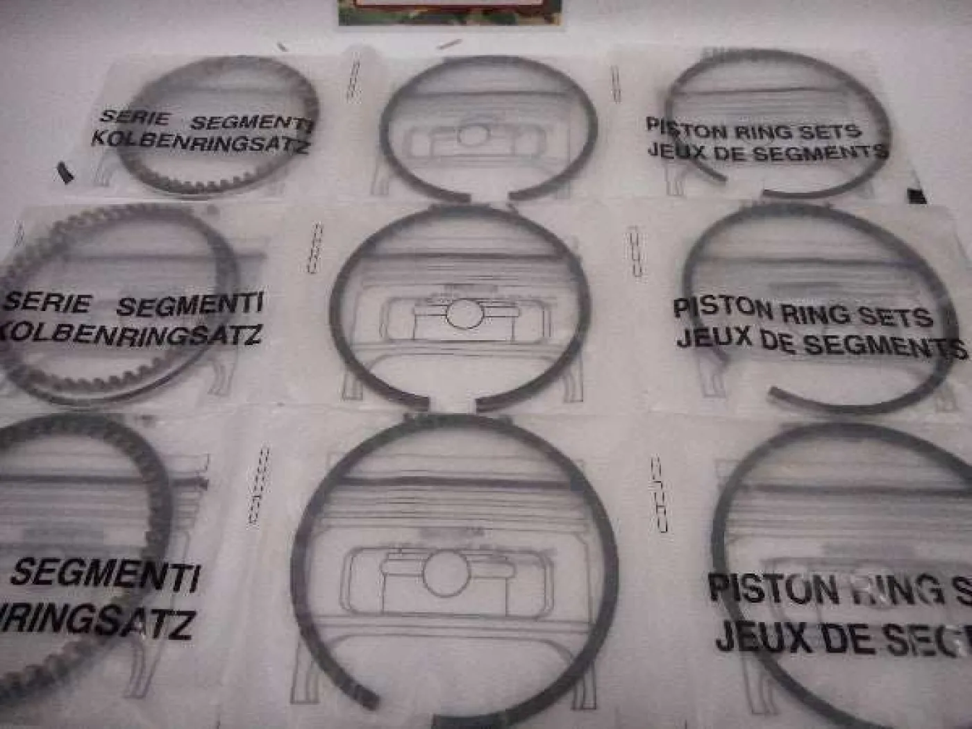Zuigerverenset 0.050 - 5