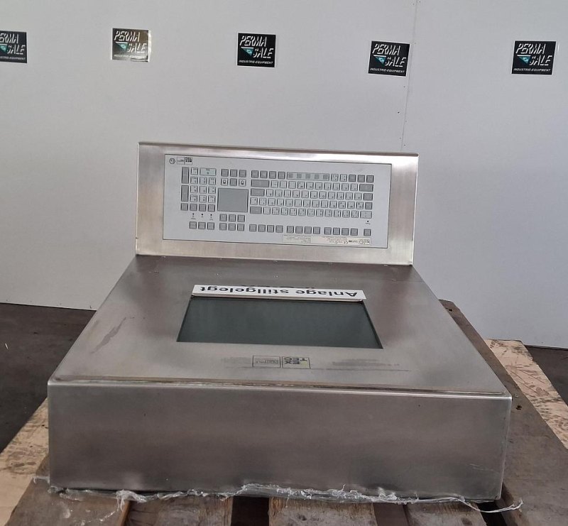 EX-TEC Edelstahl-Bedienpanel mit integriertem TFT-Display