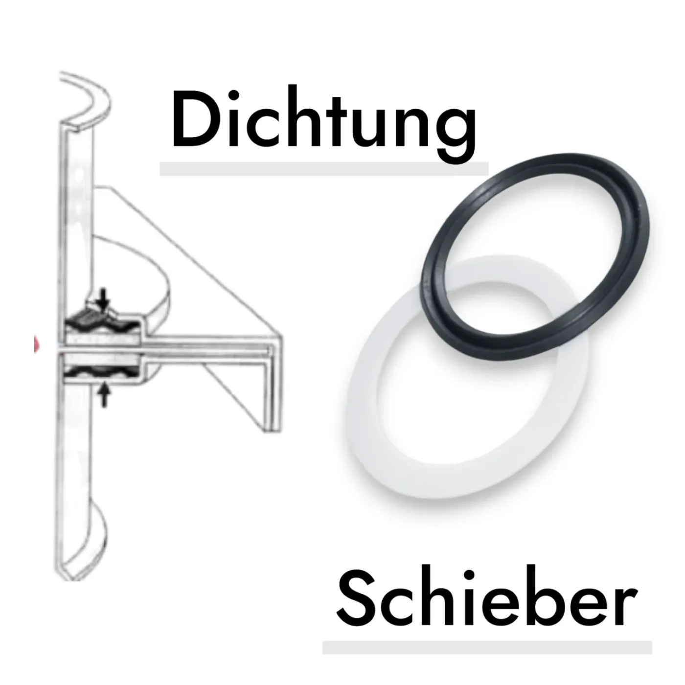 Pneumatikschieber Schieber Absperrschieber SCHUKO NESTRO POLYTECHNIK ALKO etc. (pneumatic slide valve) Art.-Nr. 10024 - 7