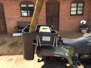 Rear quiver box, fencing box for quad bike ATV Game feeder Box Q5