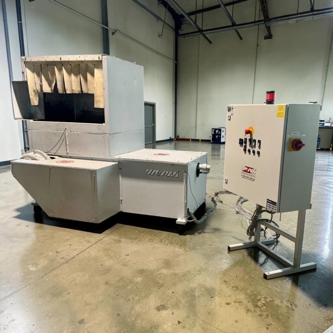 WEIMA WL 6 Einwellen-Zerkleinerer Masch.-Nr. 500-8079 – Holzzerkleinerer 18,5 kW Shredder - 1