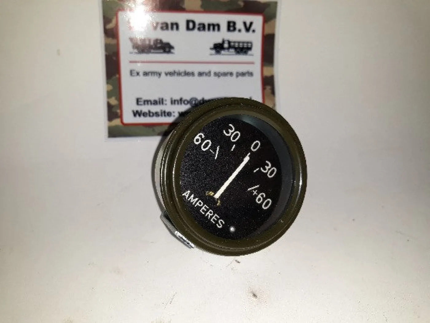 Ampèremeter 6V - 60amp - 2