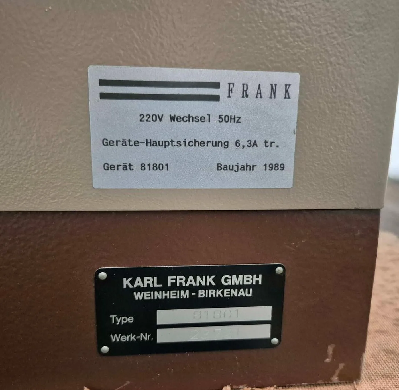 Karl Frank GmbH Universalprüfmaschine - 5