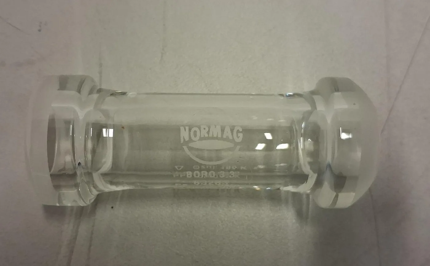 Normag Verbindungsrohr PP015/0075-K DN15 aus hochwertigem Borosilikatglas 3.3 - 2