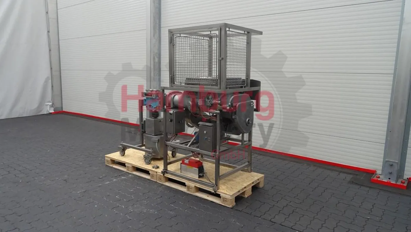 Aluminium through with augers and outfeed lobe pump, Benhil / Waukesha 034 - 3