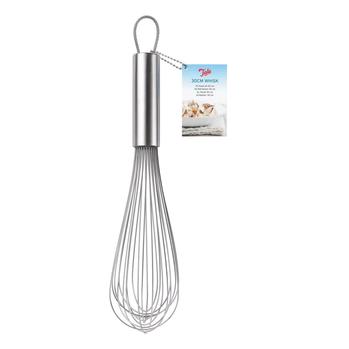 Tala 30 cm Stainless Steel Balloon Whisk (Pack of 6) - islandcatering - 2