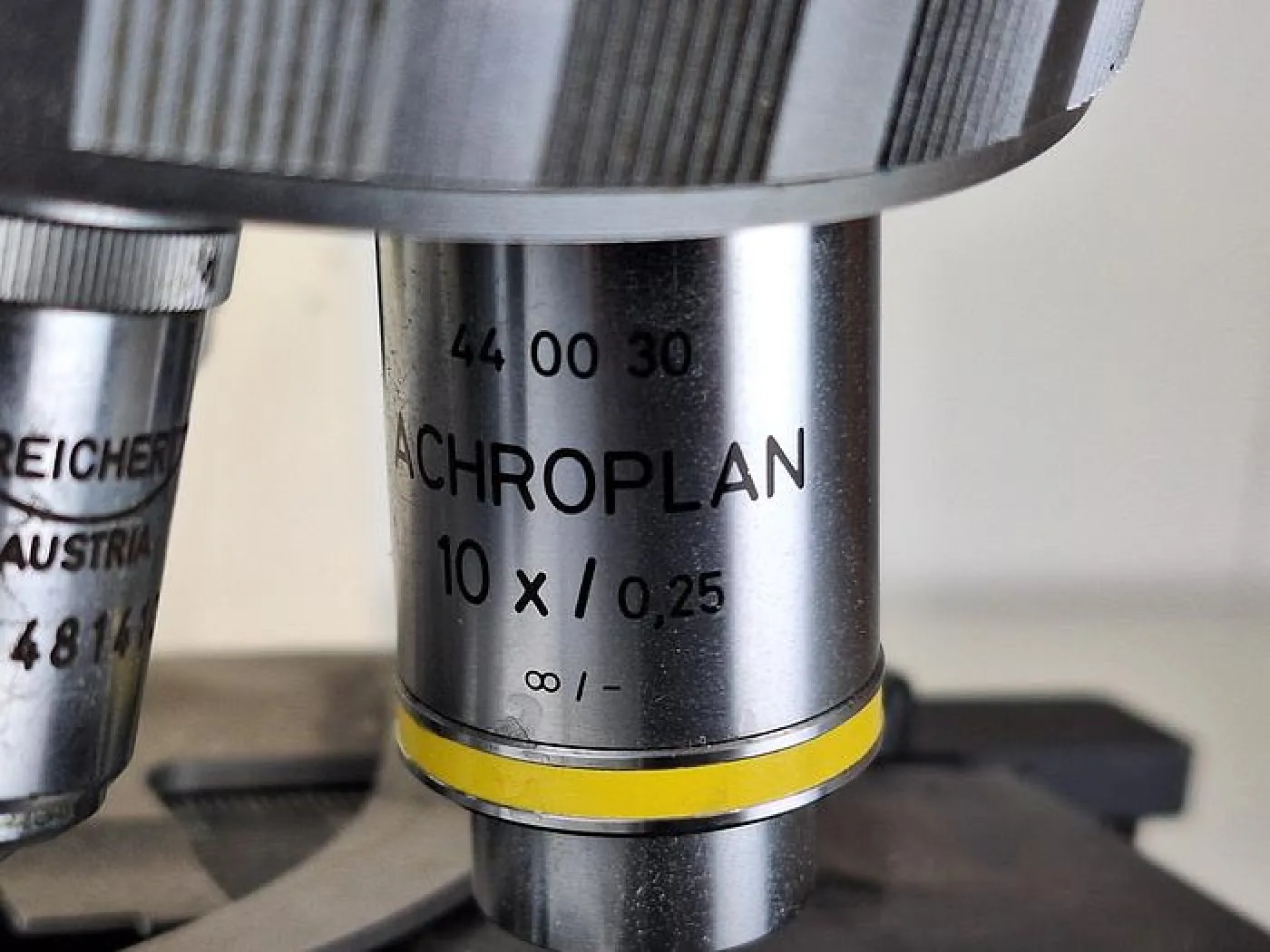 Zeiss Axioskop EL-Einsatz 5 Objectives Microscope - 3
