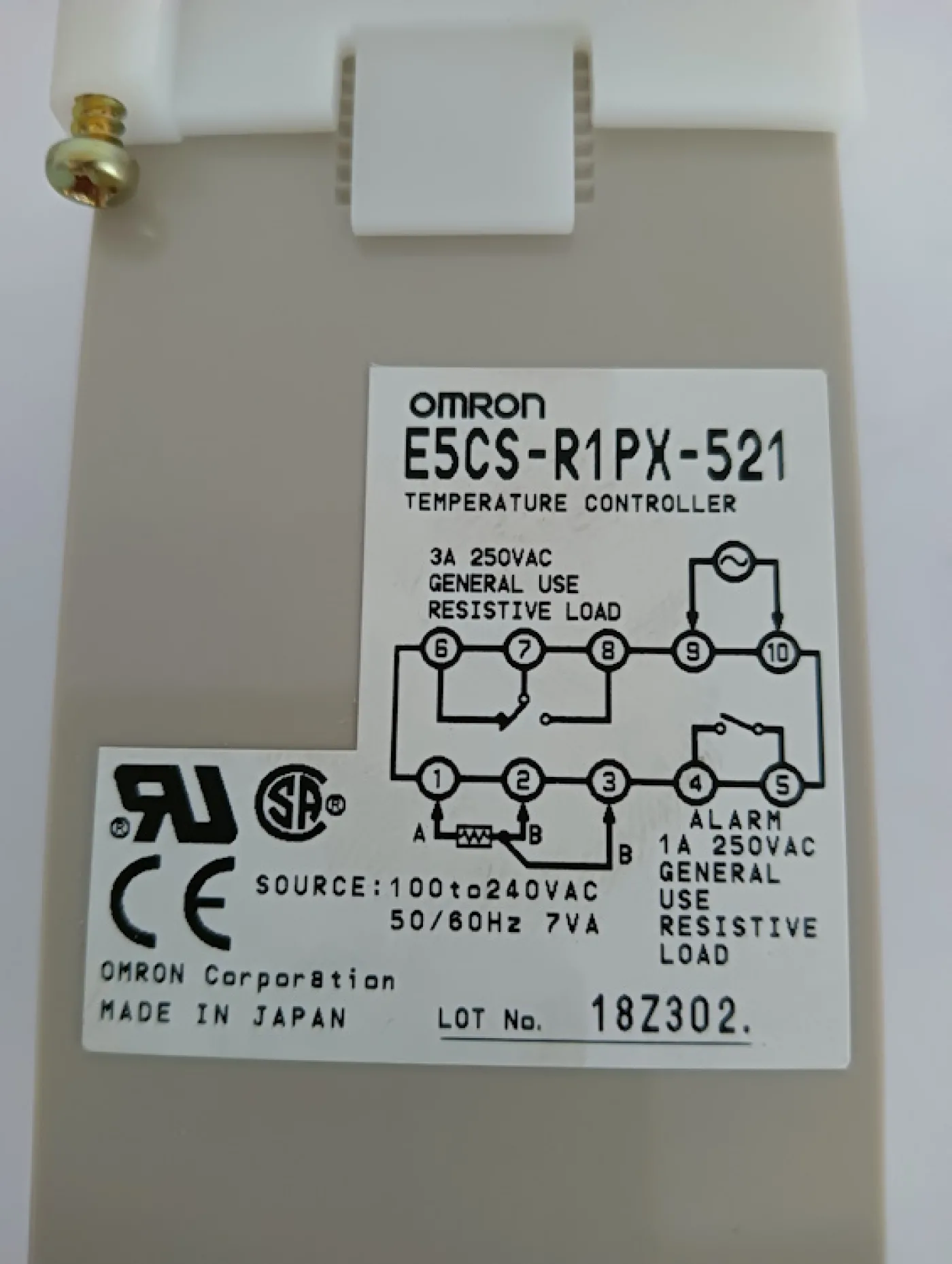 Omron Temperaturregler E5CS-R1PX-521 - 3