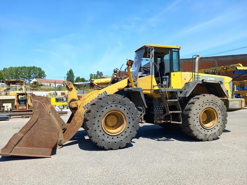 Pá Carregadora Komatsu WA 470-5H