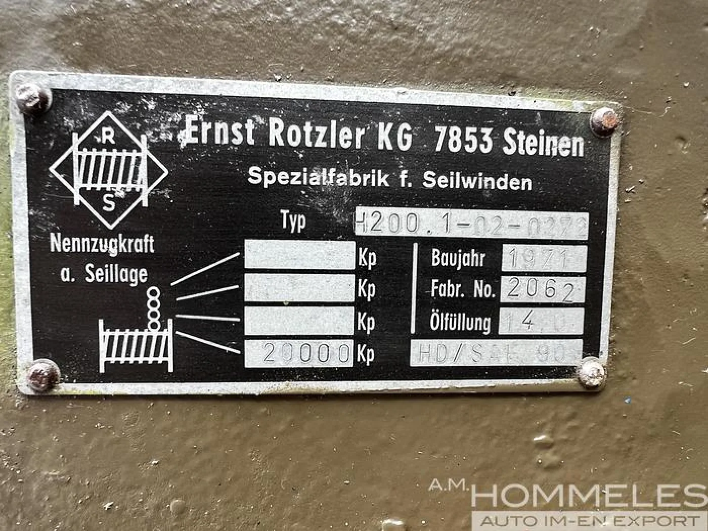Rotzler H200 - 4