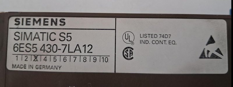 Siemens SIMATIC S5 6ES5 430-7LA12 Digitaleingabemodul