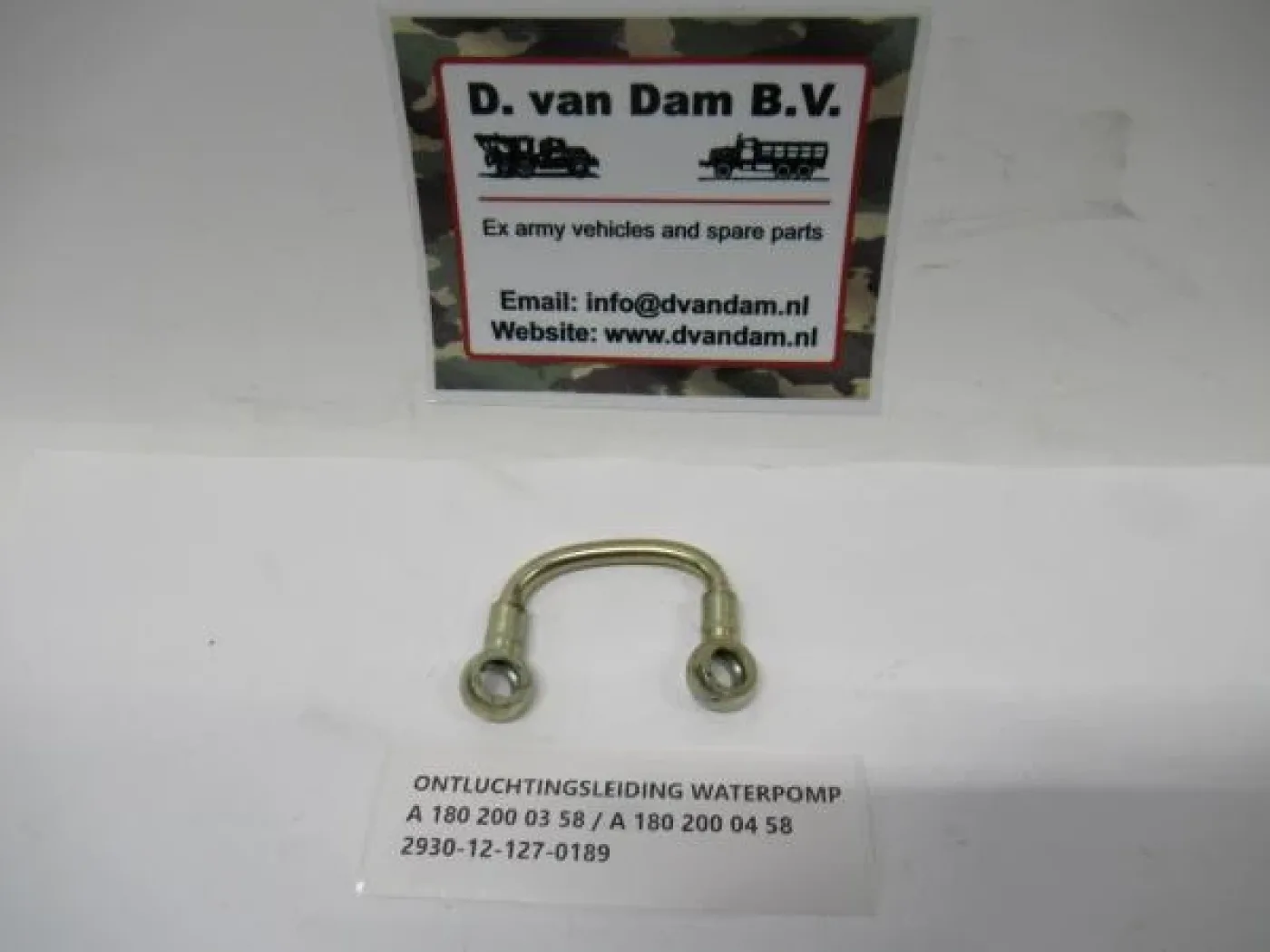 Ontluchtingsleiding waterpomp - 1