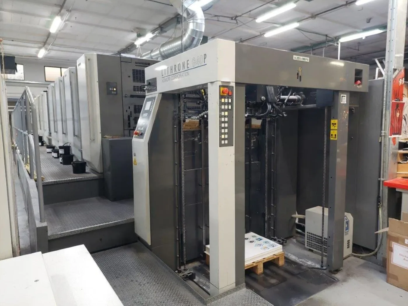 Komori GL 840 P (H-UV) impresora offset - 5