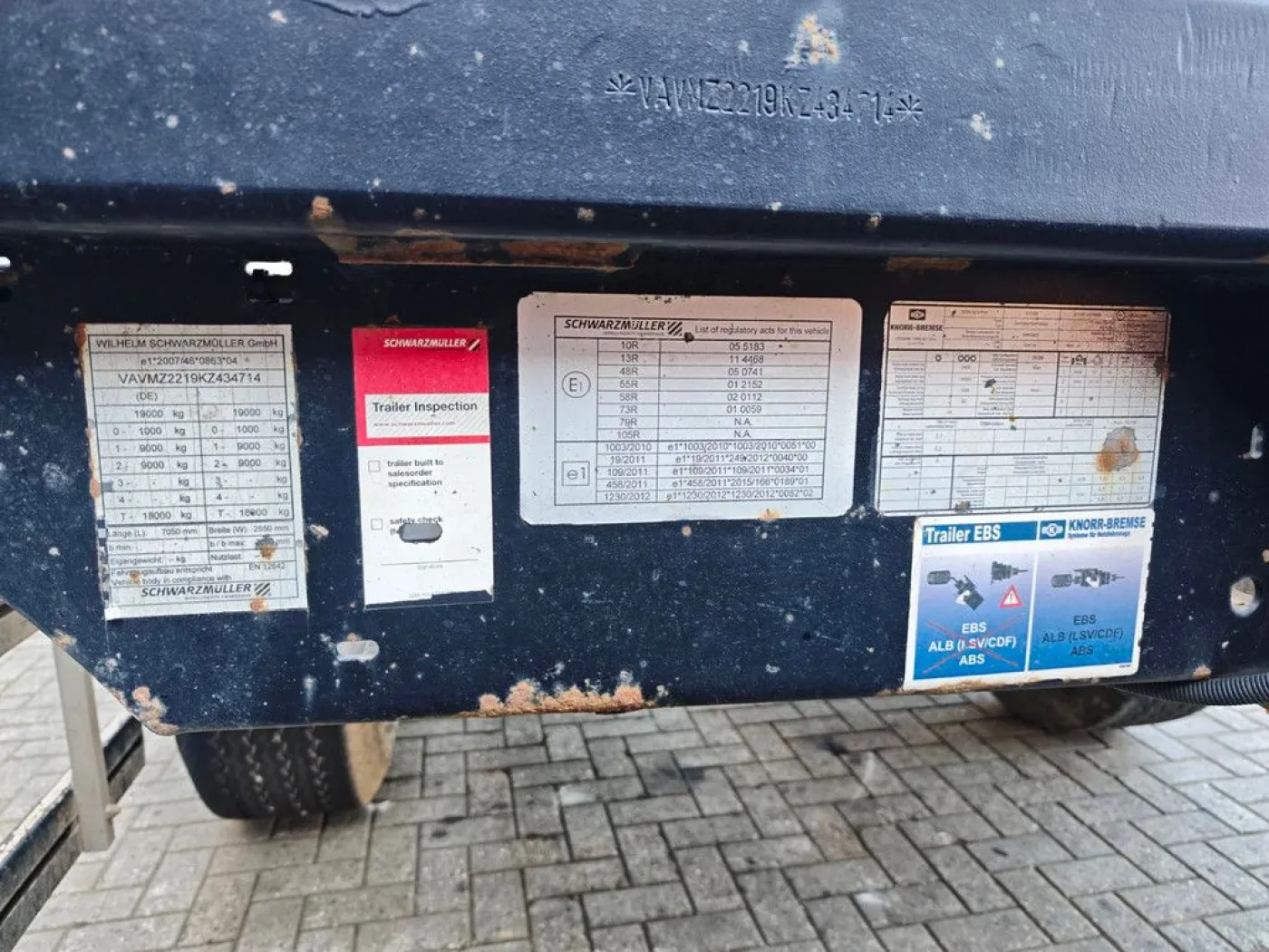 Schwarzmüller Z2 3 Seiten kipper - 6