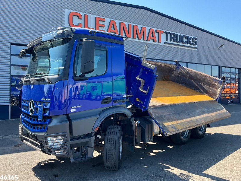 Mercedes-Benz Arocs 2645 6x4 Euro 6 Manual Full Steel Meiller 10m³ kipper