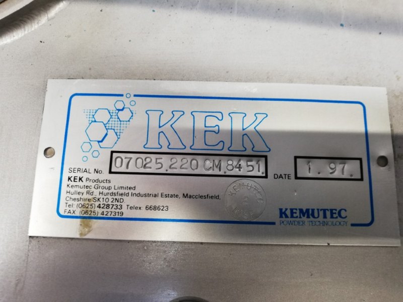 Kek Kemutec KEK 220 - Sieve granulator