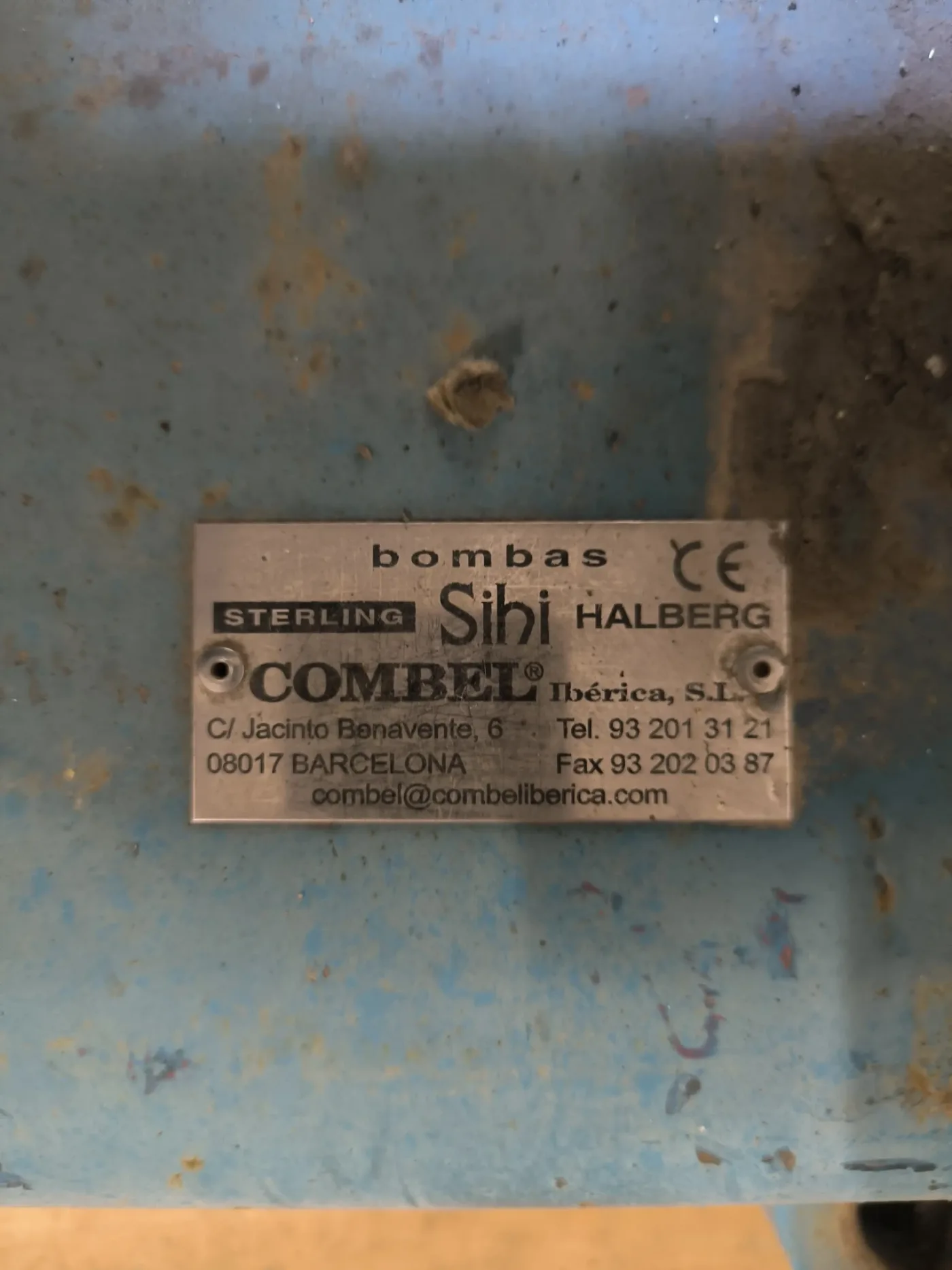 USED STERLING SIHI CBED 065200-183CF3AE4EEY CHEMICAL PROCESS CENTRIFUGAL PUMP - 6