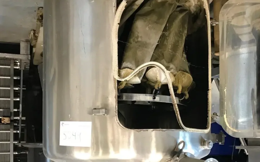 USED STAINLESS STEEL BAG FILTER