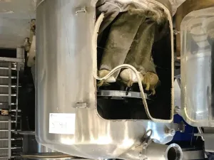 USED STAINLESS STEEL BAG FILTER