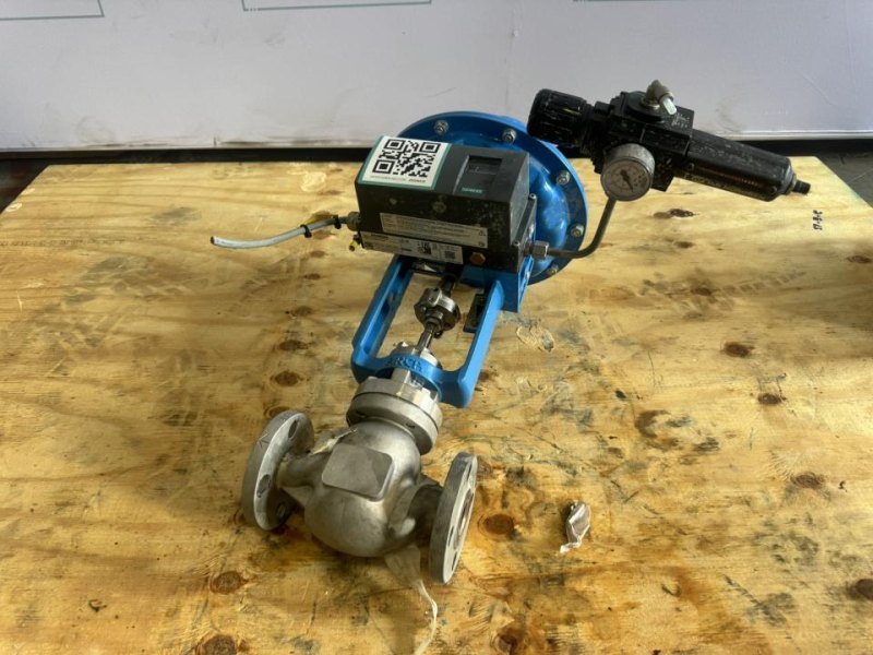 2019 ARCA Regler GmbH / Siemens Luftbereift Globe Steuerung Valve with Siemens SIPART PS2 HART Smart Positioner