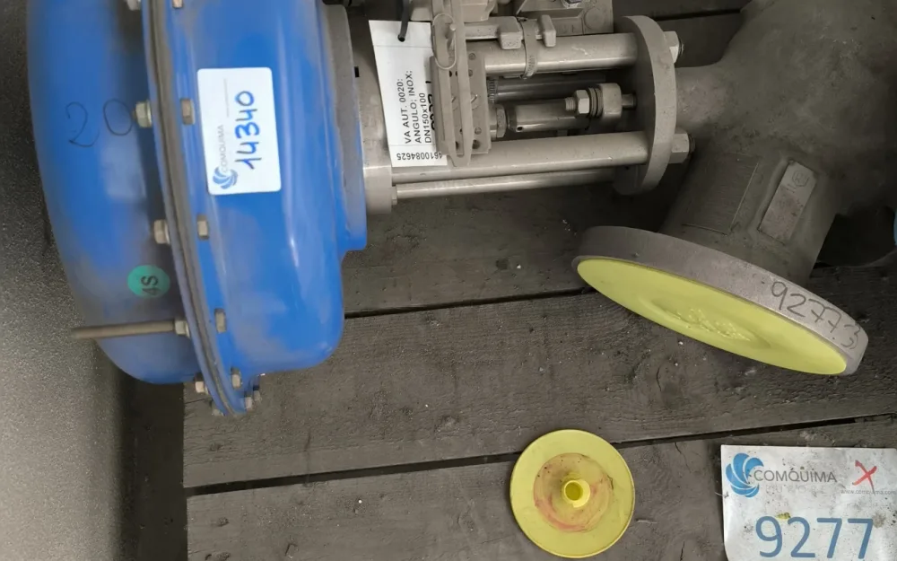 PROPORTIONAL CONTROL VALVE GUICHON STAINLESS STEEL 316Ti DN150 x 100 PN16 ATEX