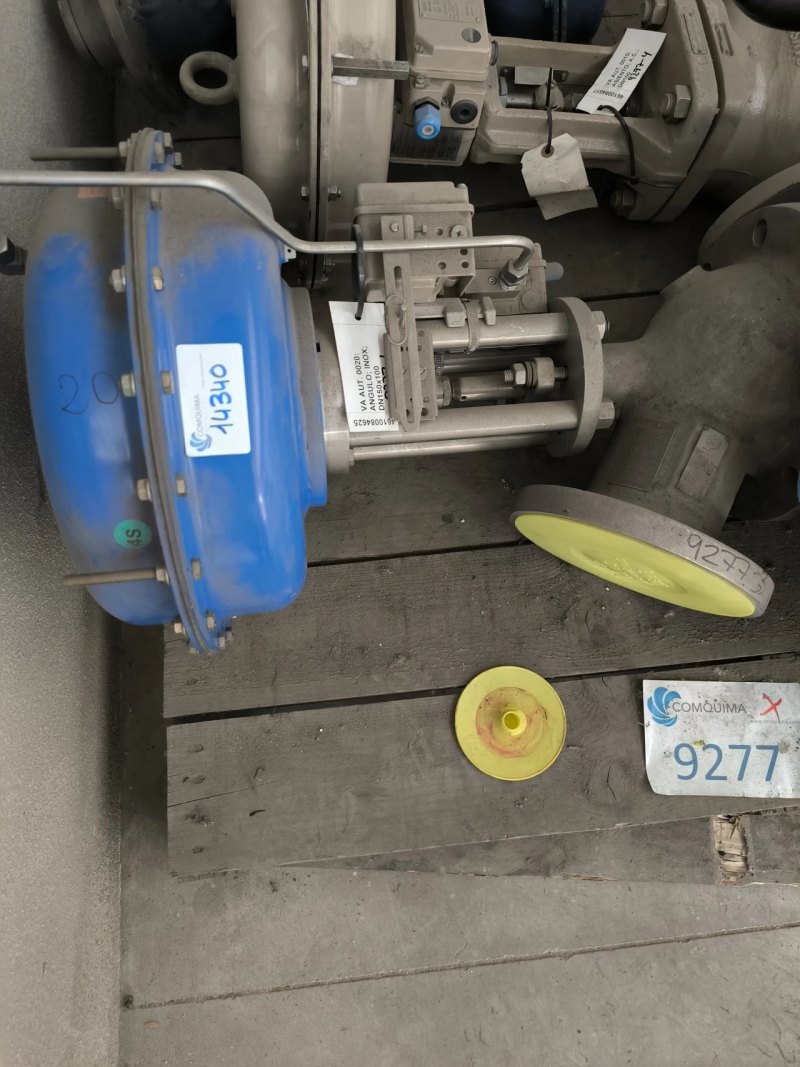 PROPORTIONAL CONTROL VALVE GUICHON STAINLESS STEEL 316Ti DN150 x 100 PN16 ATEX