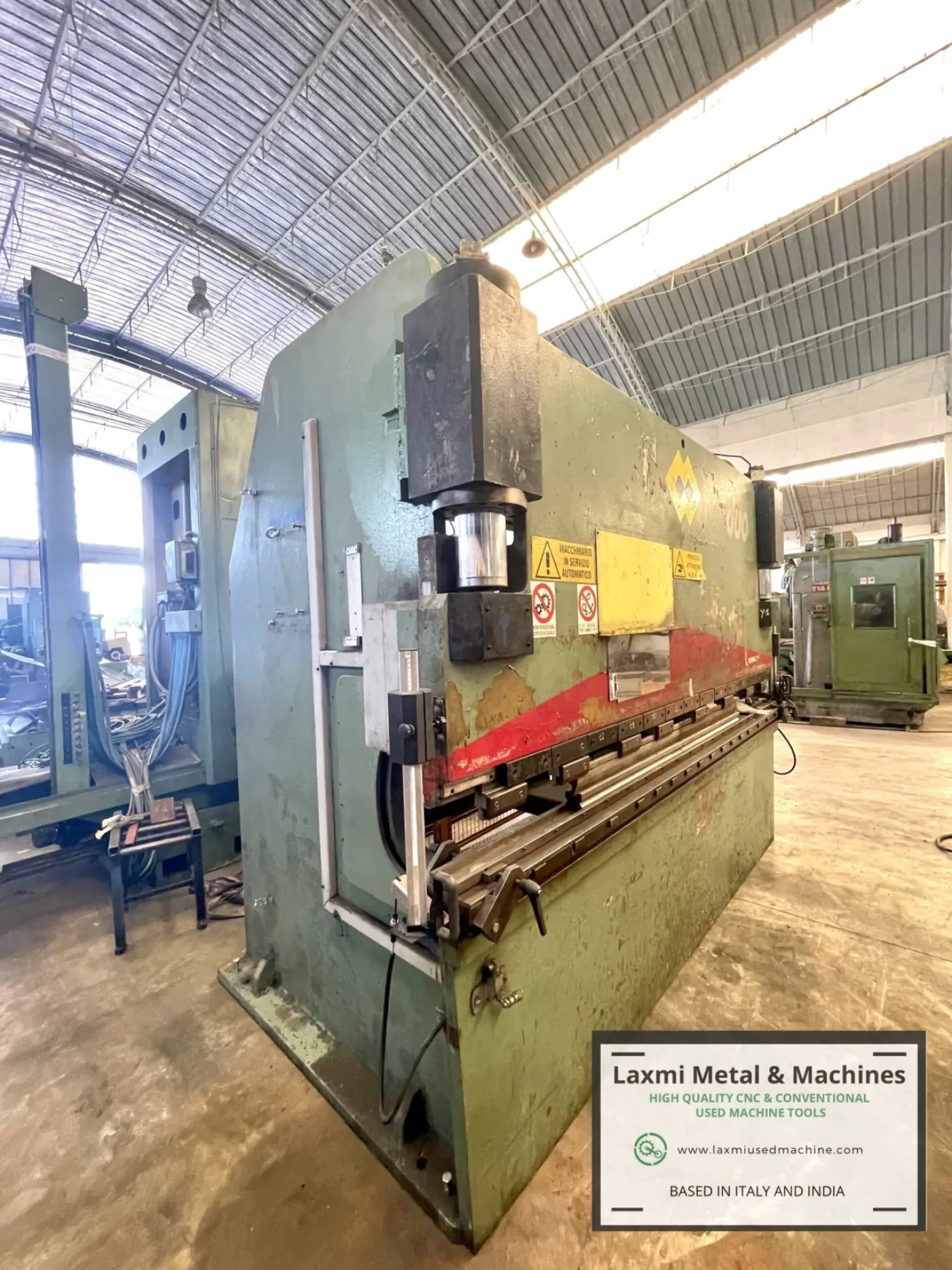 BENDING MACHINE with PLC, CMLL - mod. 8.30 - Laxmi Metal & Machines, Rohtak - 2