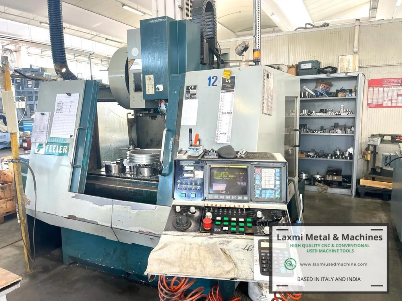 VERTICAL MACHINING CENTER, FEELER - FV 800A - Laxmi Metal & Machines, Rohtak - 6