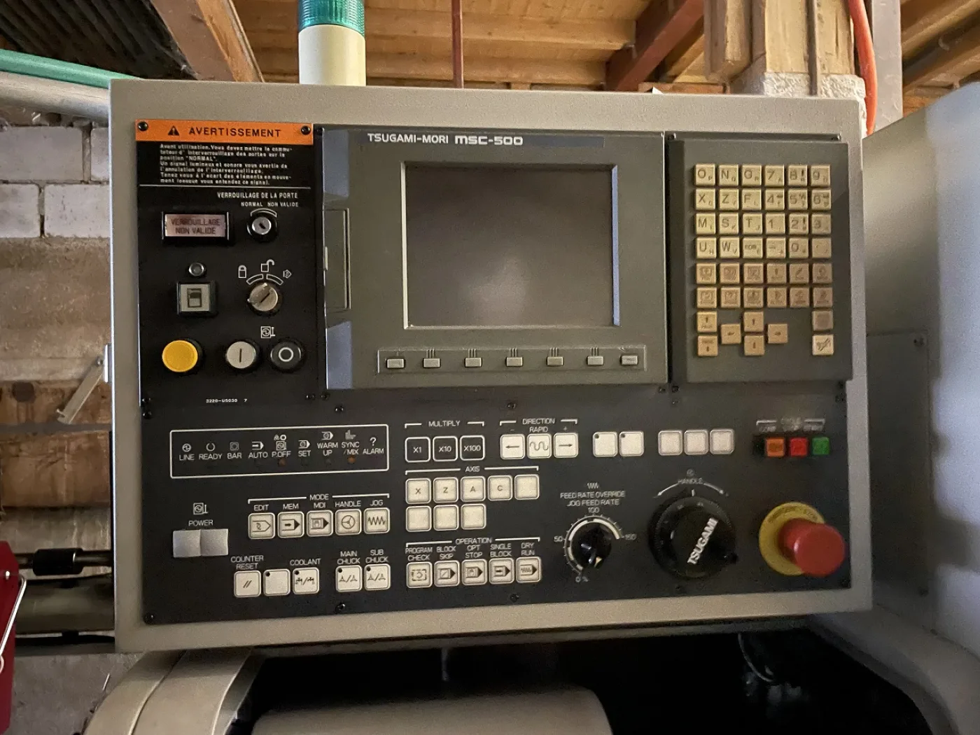 TOUR AUTOMATIQUE CNC “TSUGAMI-MORI” B007 S-II - 5