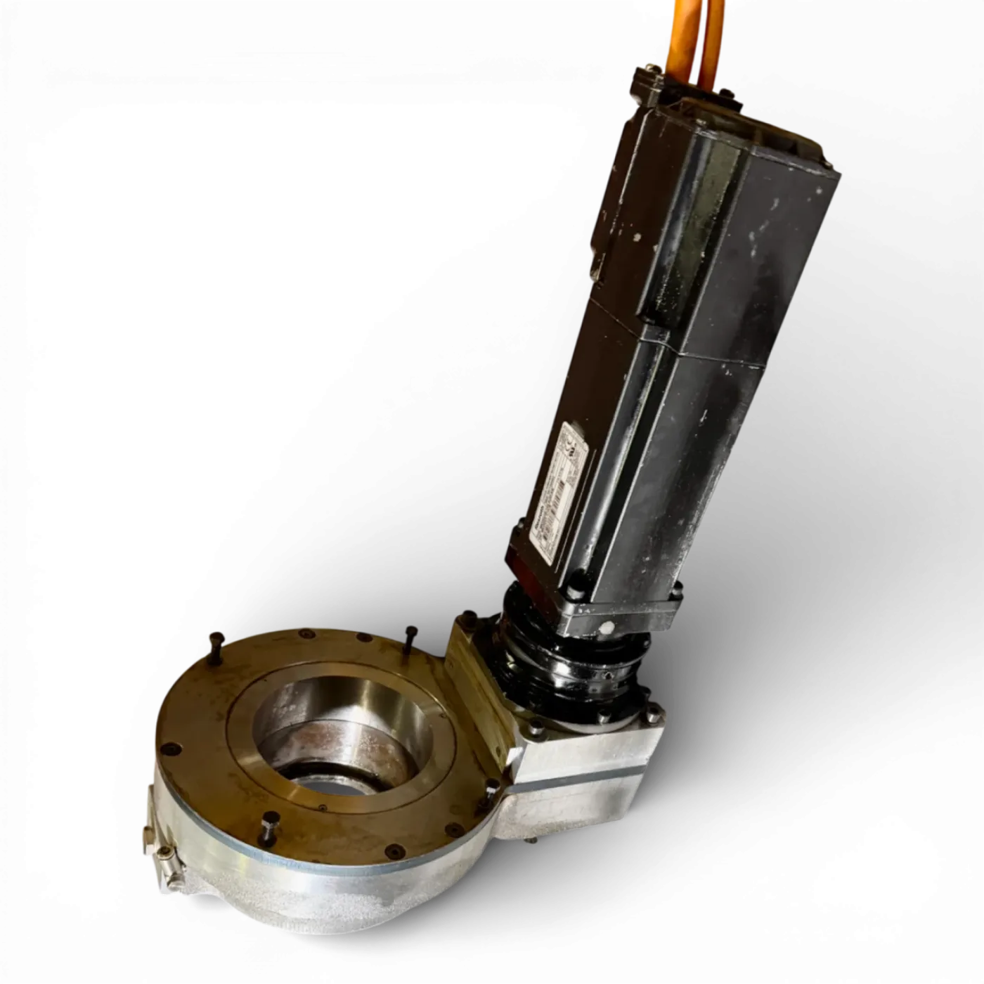HOMAG INDRAMAT MKD041B144KG0KN Servomotor C Achse mit Alpha Getriebe für OMLAT Hauptspindel Teile Nr. 260464 MNR CNC - 5